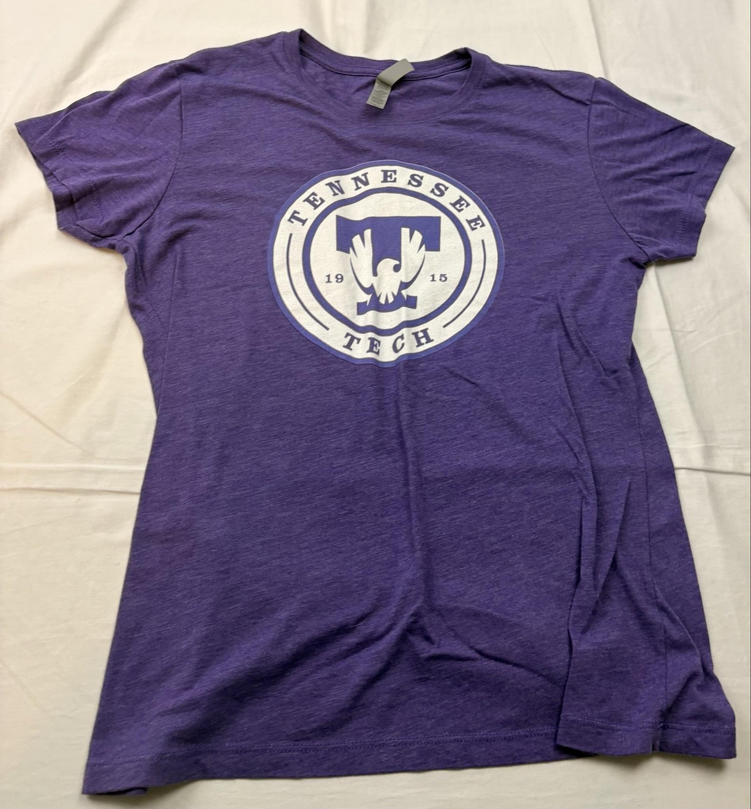 Tennessee Tech Shirt Mens XL Purple Graphic Tee T-Shirt Next Level Apparel