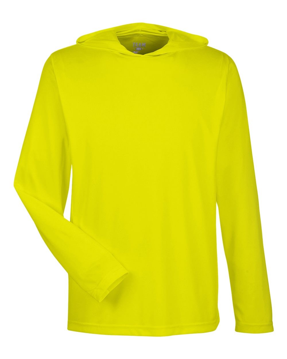 🔥 Team 365 Men Zone Performance Hooded T-Shirt Long Sleeve Up To 4XL TT41