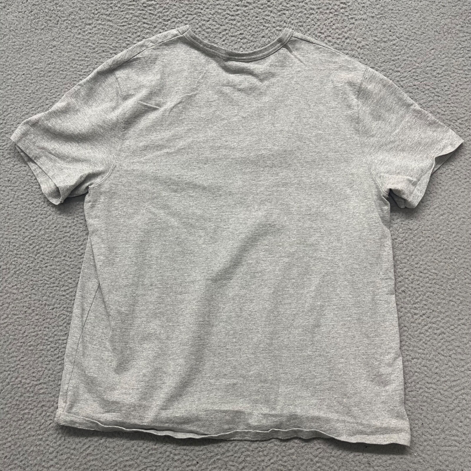 Champion Shirt Mens 2XL Gray Spell Out Crew Neck Sportswear Y2K Hop Hop