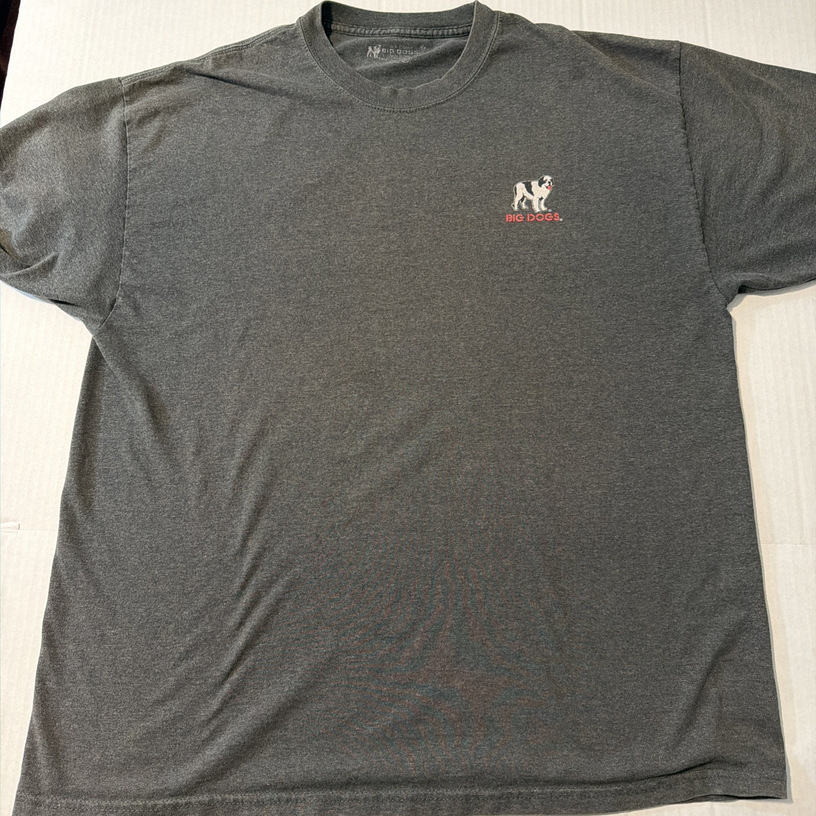 Big Dogs Shirt “Can You Shift Gears Or Are You Stuck In Stupid” Gray T Shirt XL
