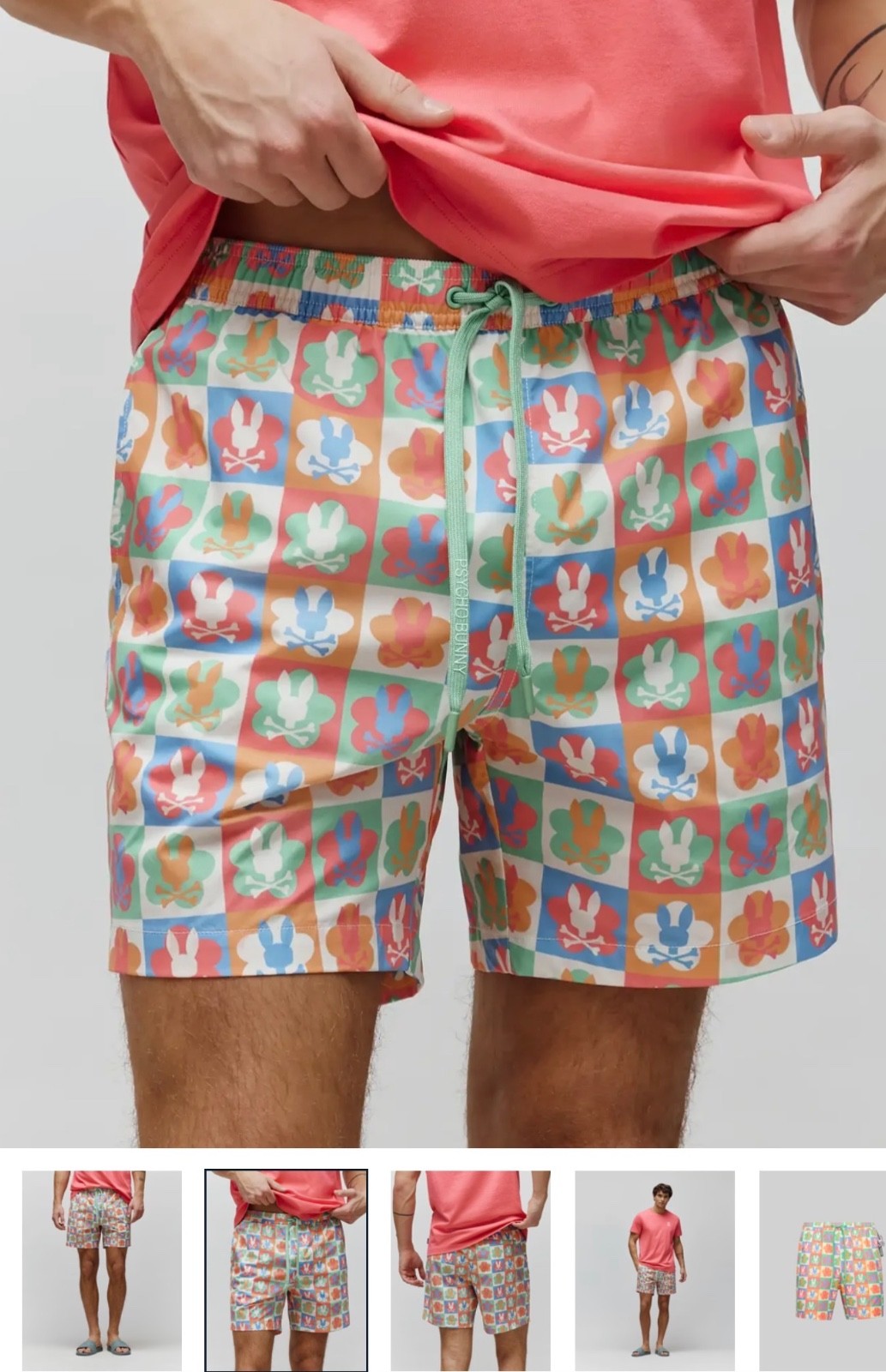 Pyscho Bunny Tshirt/Short Sets