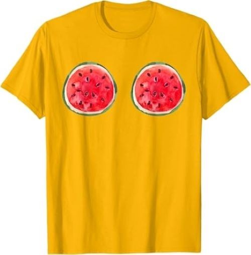 Funny Watermelon Fruit Summer Short Sleeve Unisex All Size S-234XL