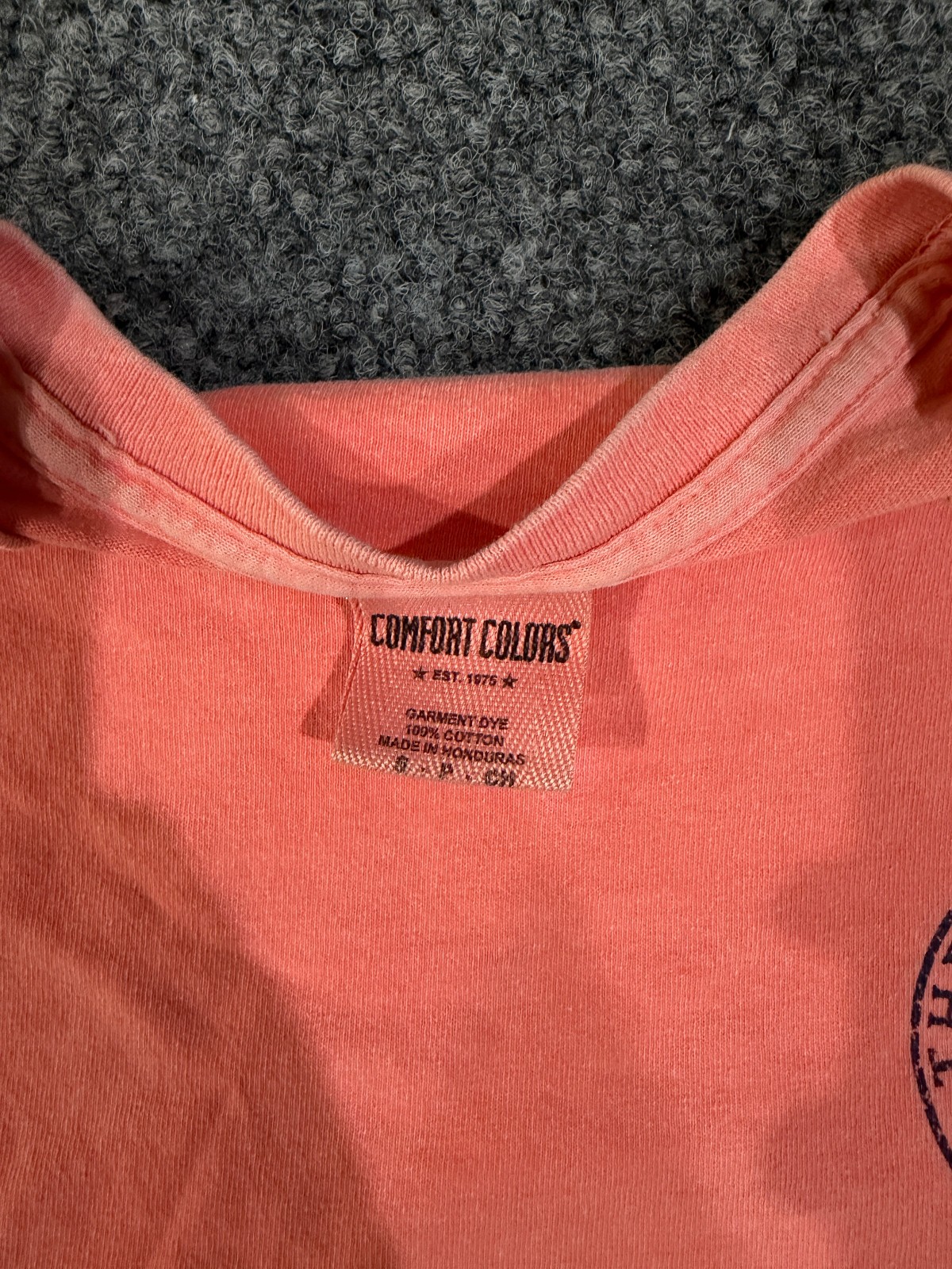 Comfort Colors t shirt mens small pink St mary’s georgia graphic