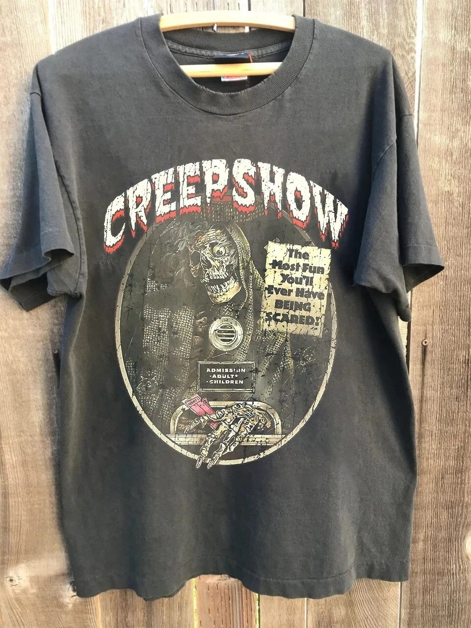 Vintage The Creepshow Shirt Retro Style Charcoal Unisex Men Women S-5XL
