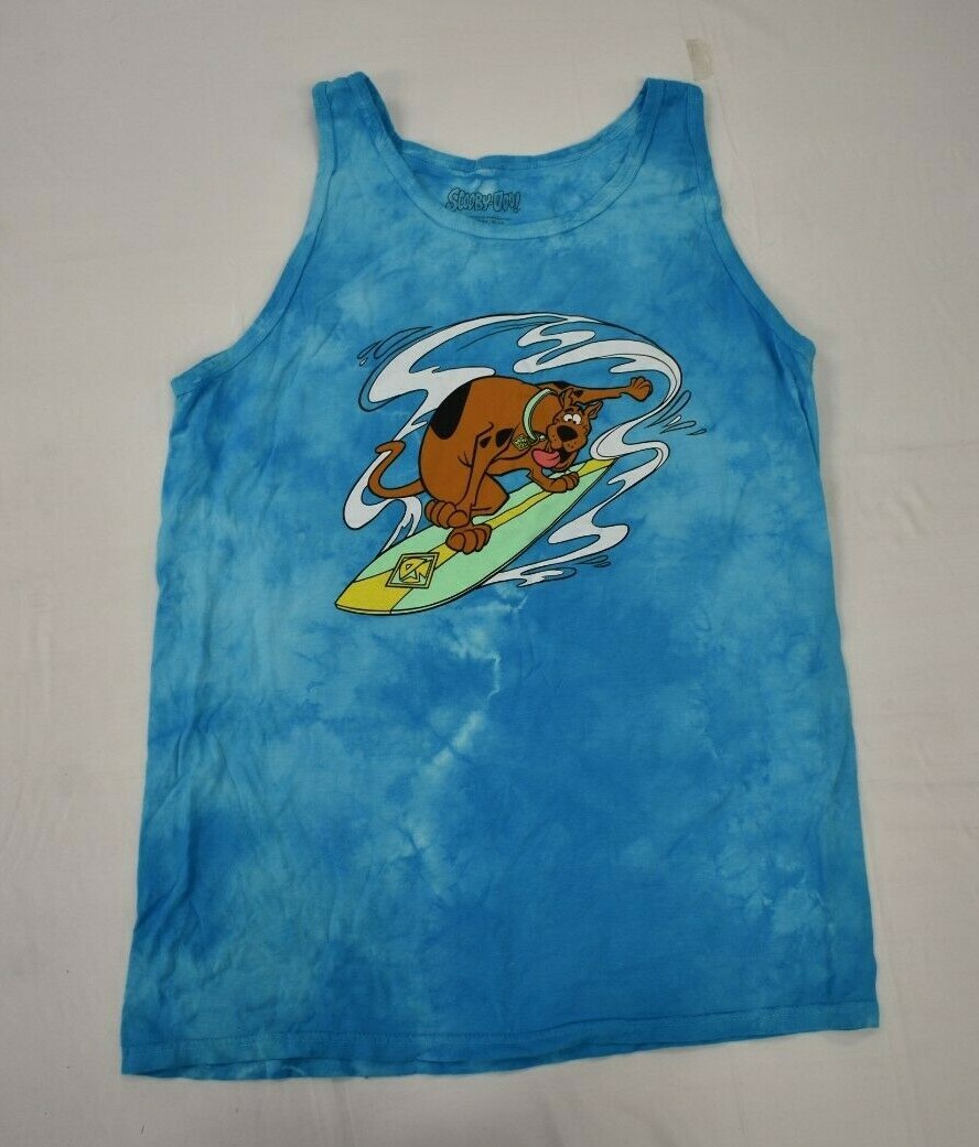 Scooby Doo Mens Scooby Surfing Tank Shirt New S, M, L, XL, 2XL