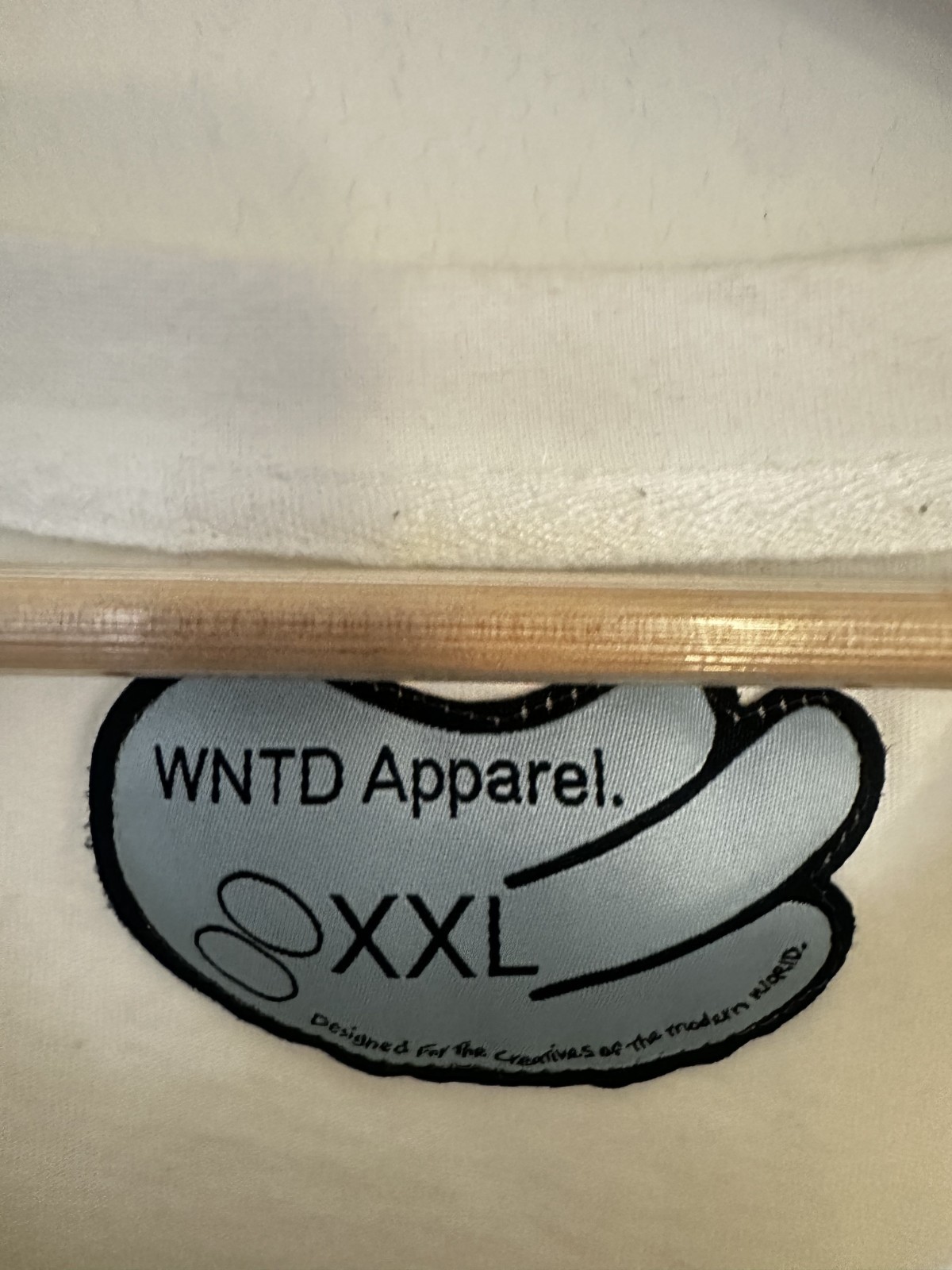 Blu Boy WNTD Apparel Blue Pantone Patch T- shirt XXL Box FIt Designer