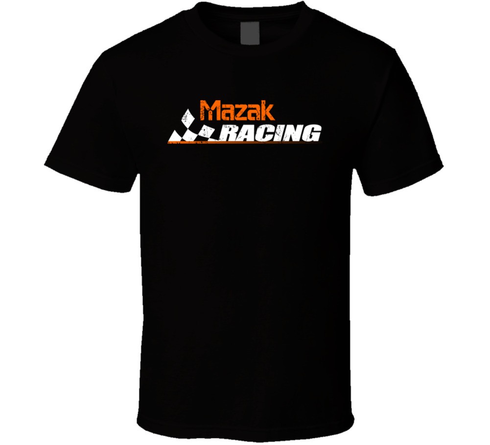 Mazak Racing Automobile Car Parts Cool Distressed Style Brand Logo Emblem Cool T