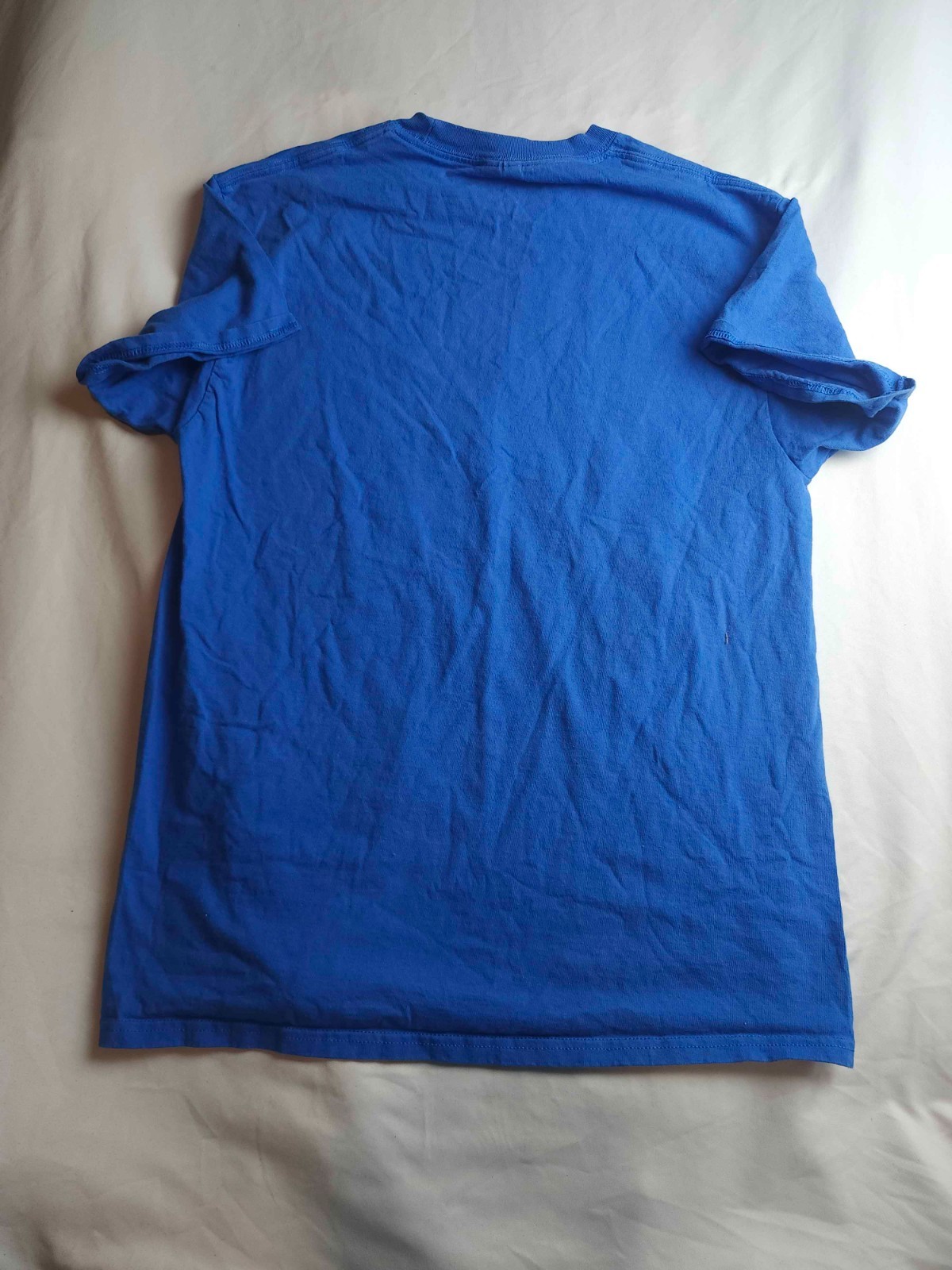 Vietnam Veteran T-Shirt Mens L Blue Graphic Patriotic Military Retro Americana