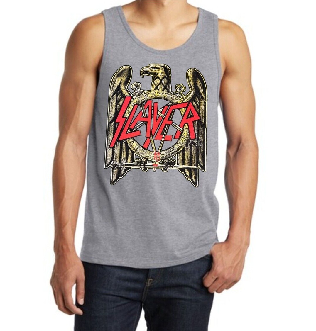 Slayer Eagle Tank Top Men’s Sizes (Multiple Variations)