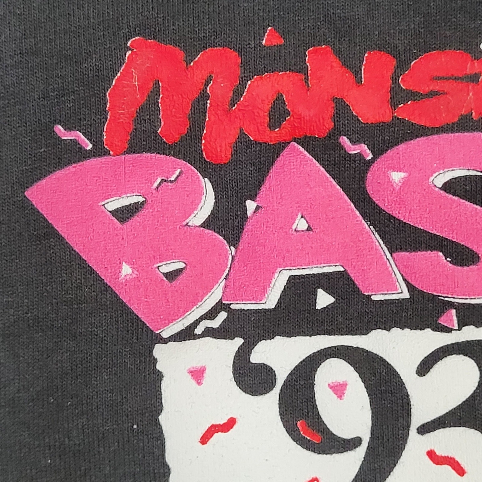 Vintage 1993 Monster Bash Shirt Large 21×27 USA