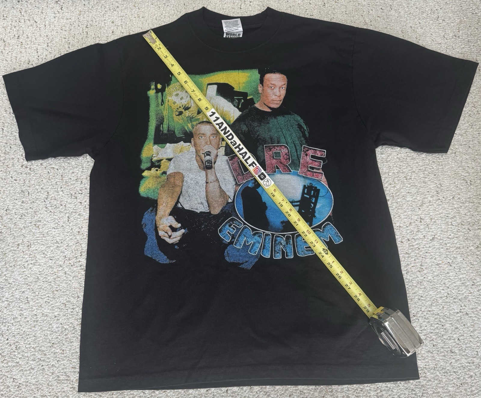 Eminem Dr. Dre shirt size XL FORGET ABOUT DRE SLIM SHADY RAP BOOT