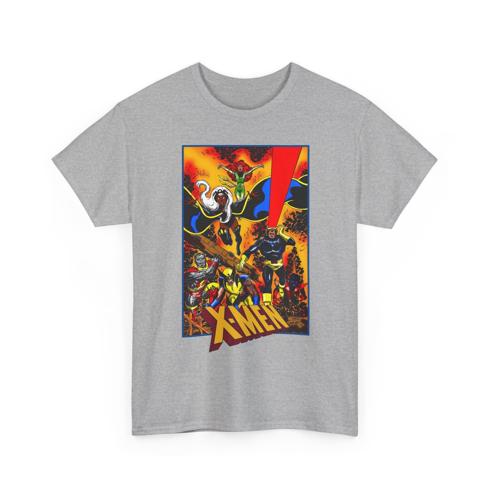 X-Men T-Shirt – John Byrne Art – Phoenix, Storm, Wolverine – Marvel Comics