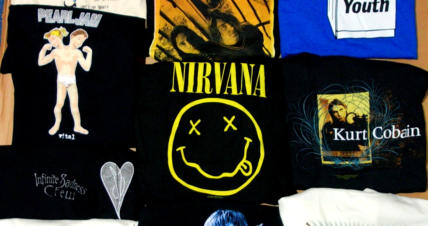 Pearl Jam Nirvana Foo Fighters Smashing Pumpkins Sonic Youth XL T-Shirts 10-Lot