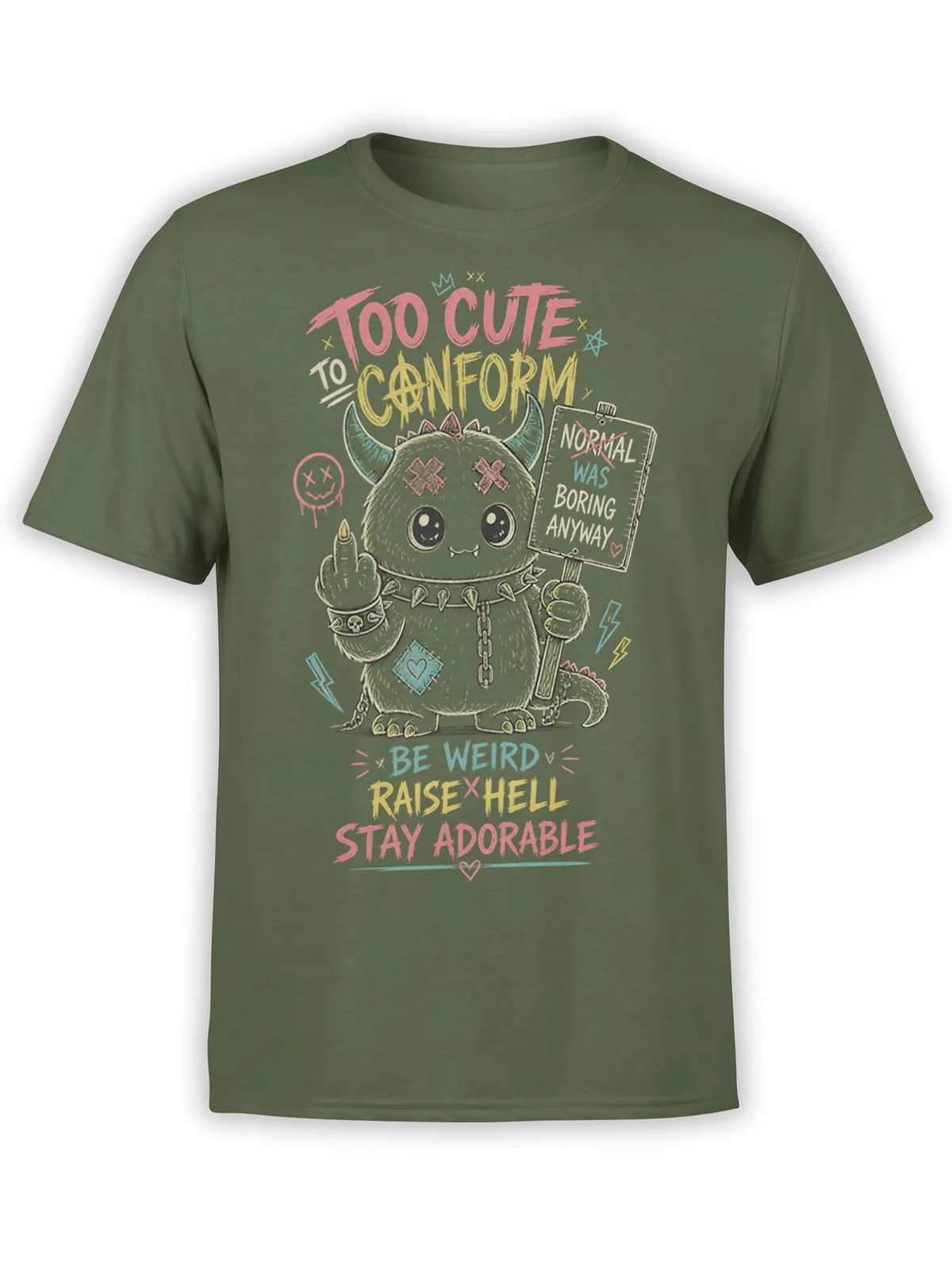 Adorable Anarchy Monster T-Shirt | Unisex