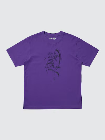 HUNTER × HUNTER UNIQLO Manga UT T-Shirts Shueisha 100th Purple From Japan New
