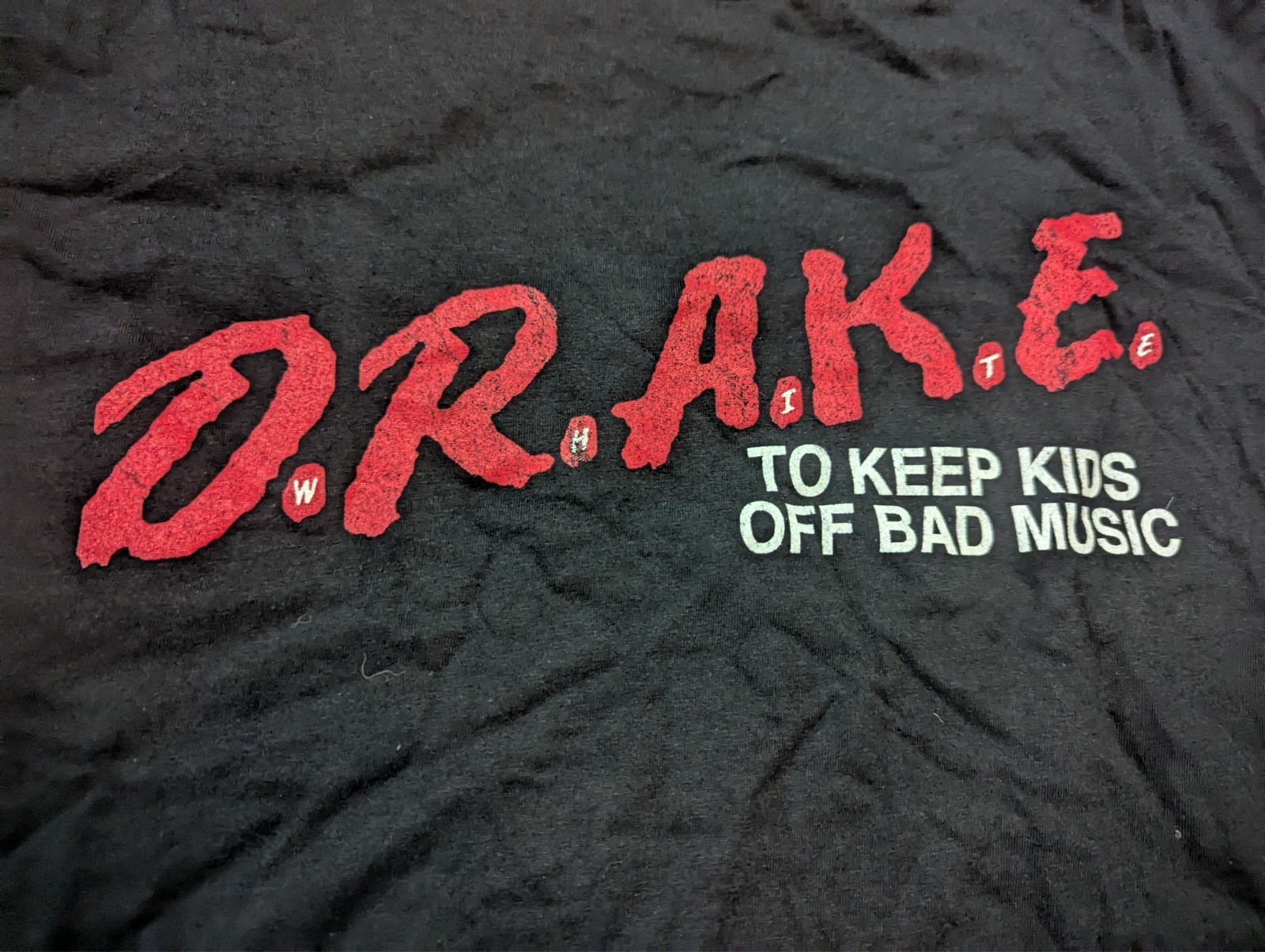 Drake White DARE Parody SHIRT (Large) & The Big Fire Country Music