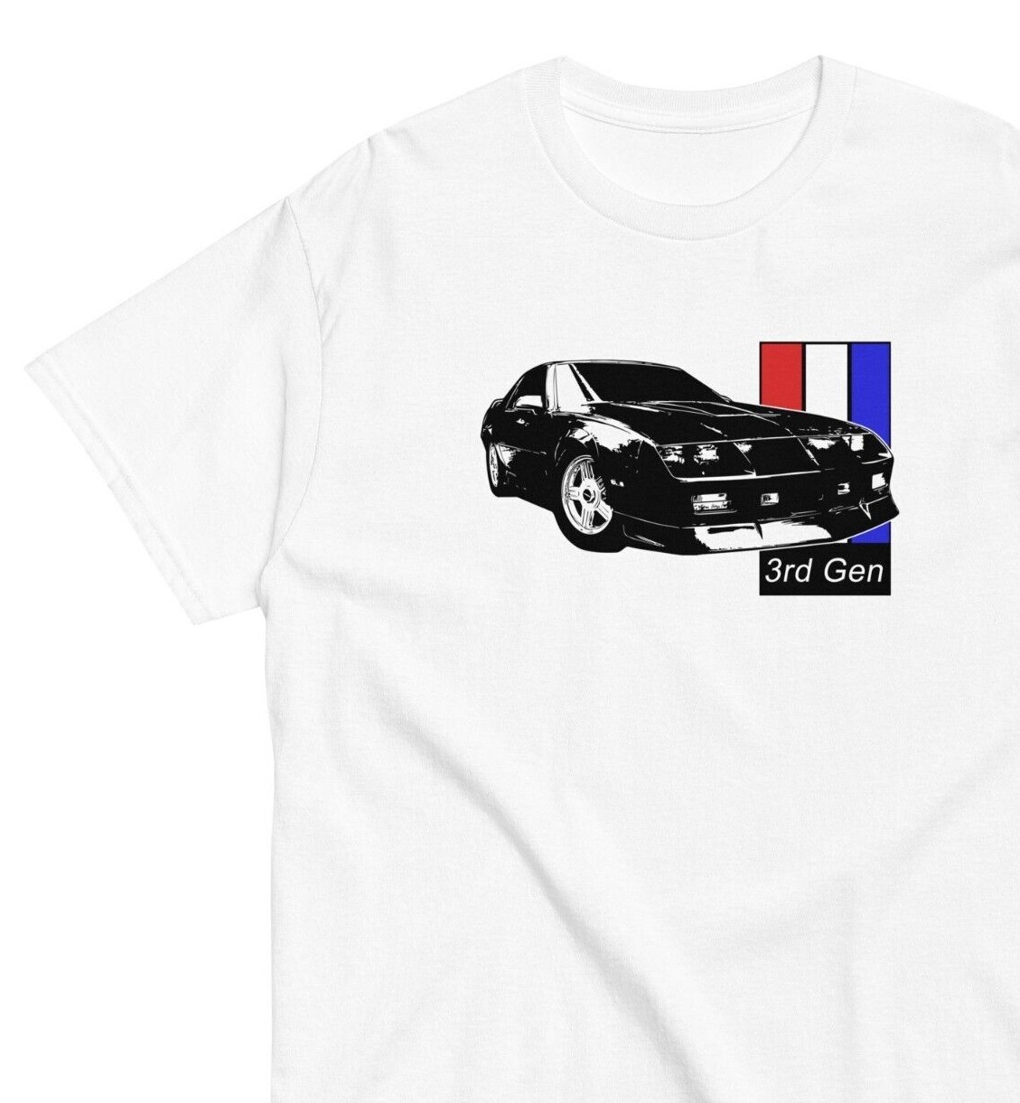 3rd Gen Camaro T-Shirt, 1989 Iroc Shirt, 1987 Z28 Tee, 80s Muscle Car TShirt