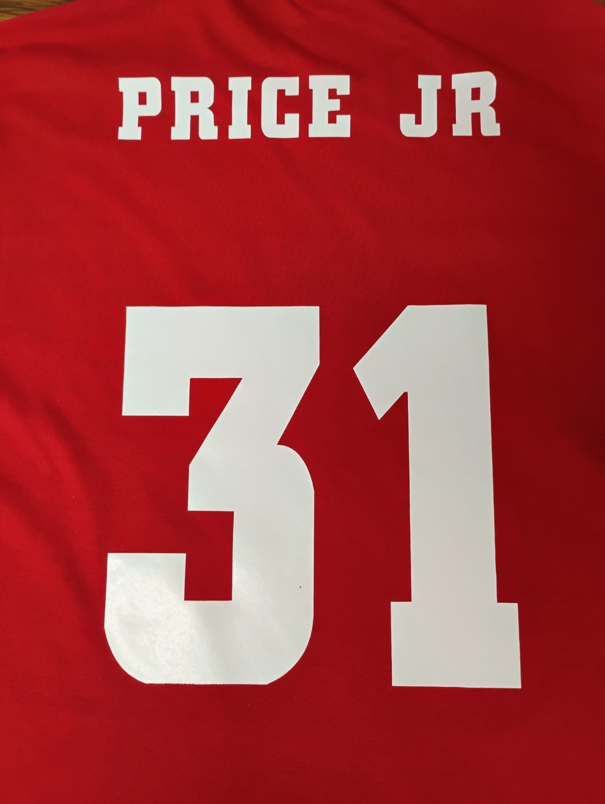DIY-New York Giants CUSTOM Name & Number Jersey Kit-Personalized-Iron ons