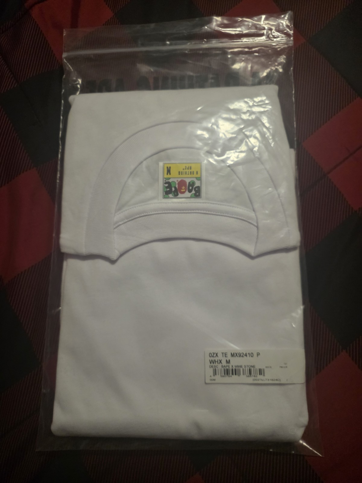 Bape X Fanatics X WWE Stone Cold Steve Austin Baby Milo Relaxed Fit Tee