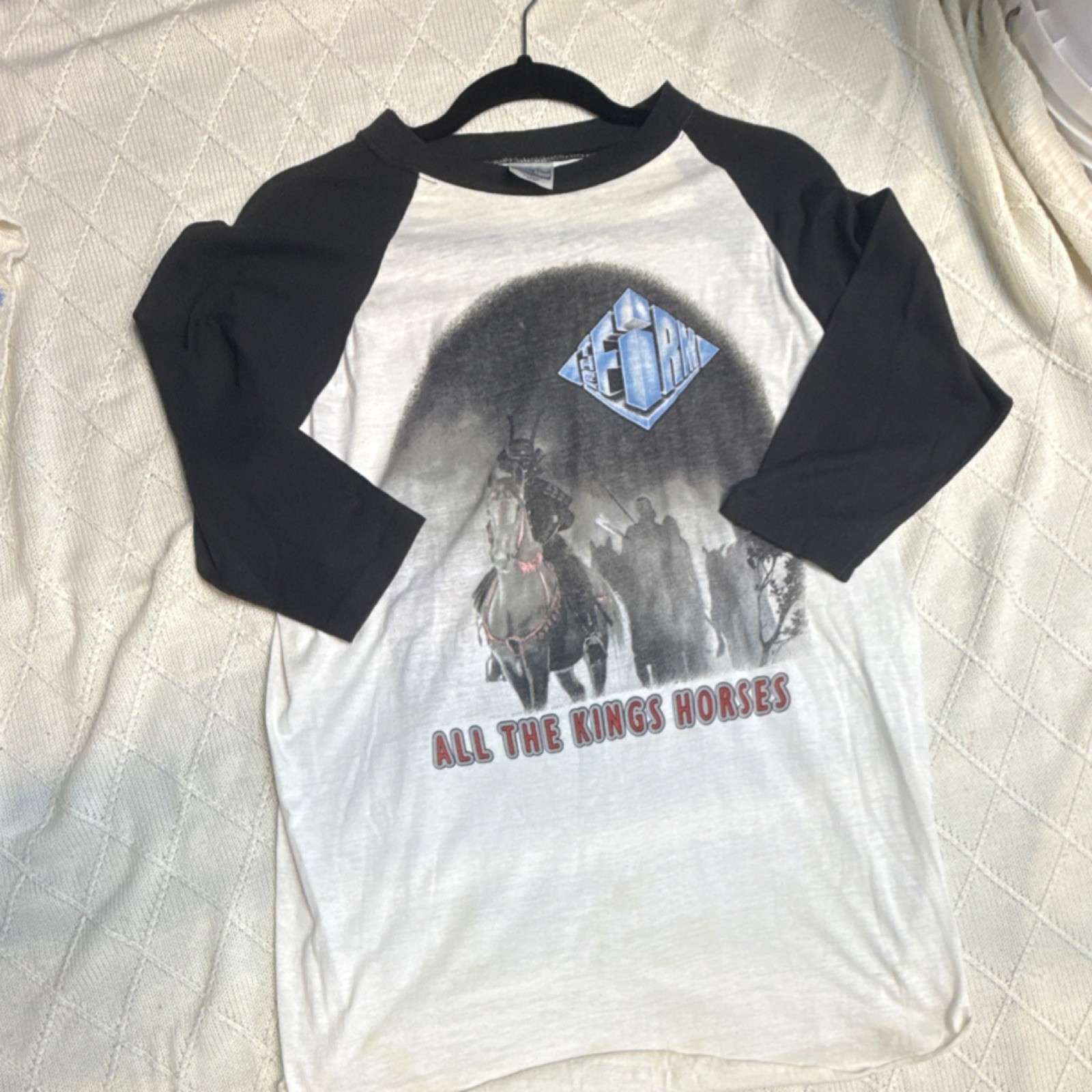 1985 THE FIRM vtg concert tour jersey shirt (XL) 80’s Jimmy Page Led Zeppelin