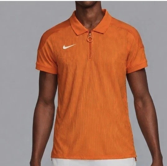 Nike Court Men’s Dri-FIT ADV Textured Tennis Polo – HQ0792 873 – Size: L – NWT !