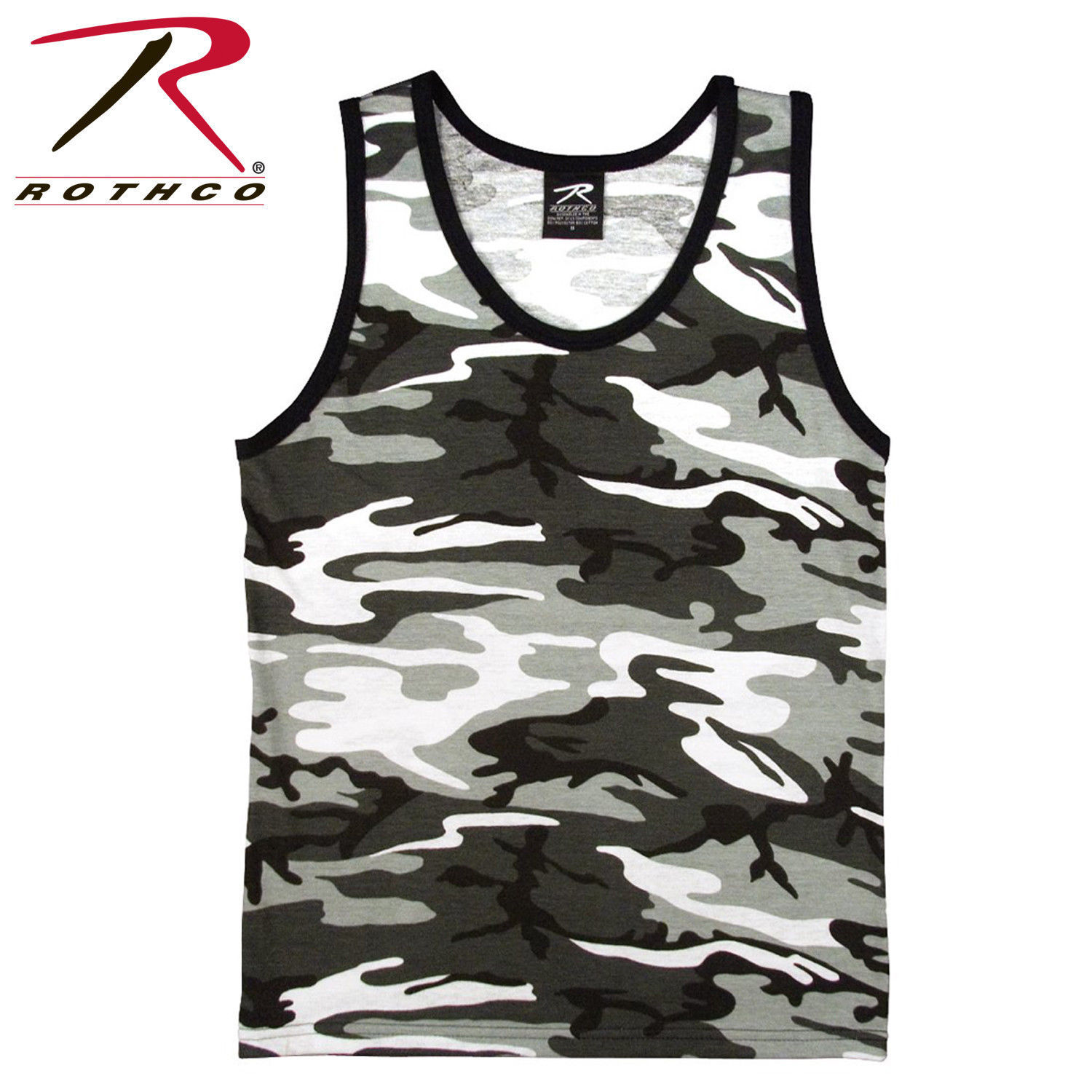 Rothco 6601 Mens City Camo Tank Top T-Shirt