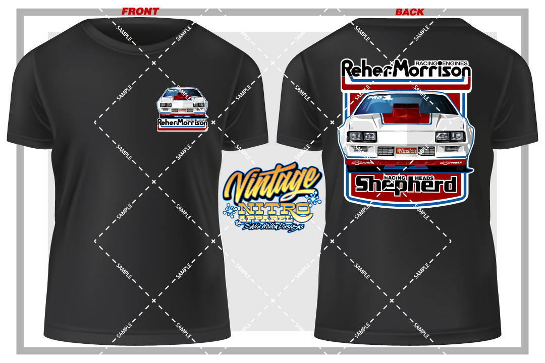 Reher Morrison 1984 Pro Stock Camaro (339) T-Shirt