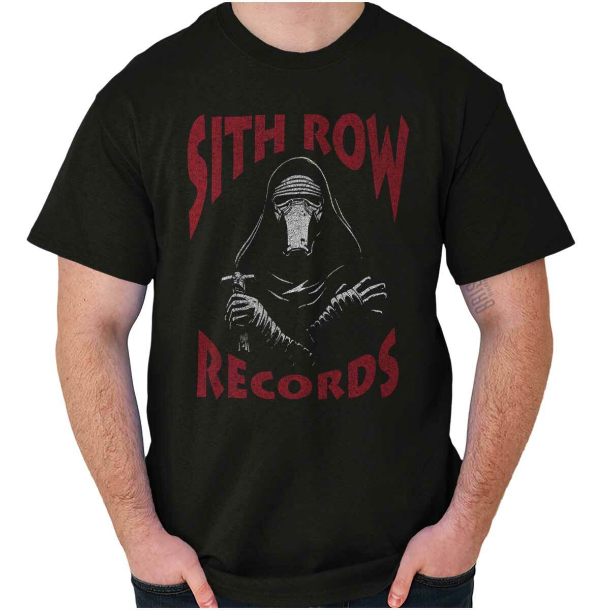 Funny Space Movie Music Sith Row Records Womens or Mens Crewneck T Shirt Tee