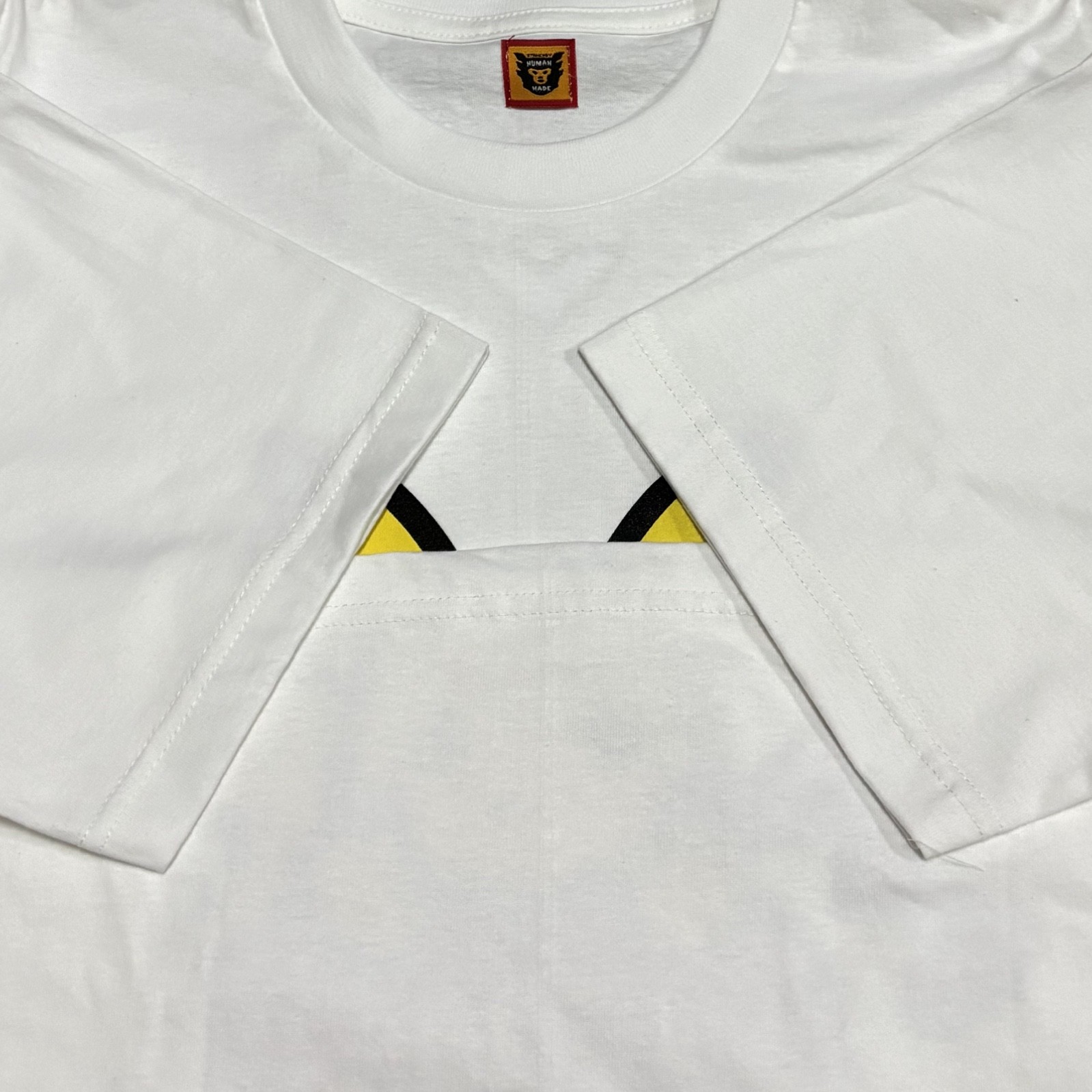 HUMAN MADE Pokemon RED GRAPHIC Harajuku Pikachu Cartoon Medium T-Shirt REPRINT