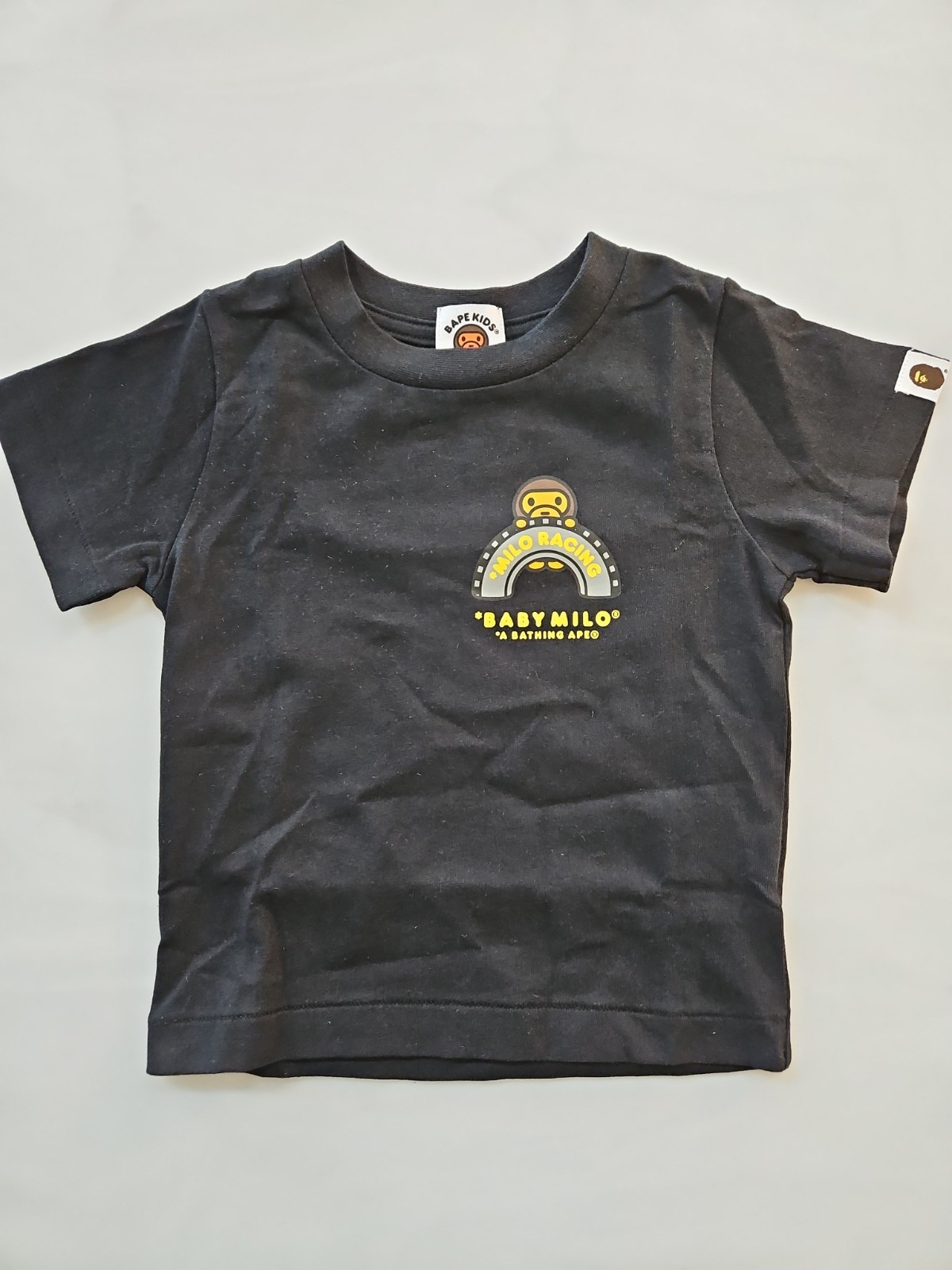 A Bathing Ape Bape Baby Milo Racing T Shirt Size 90 Bape Kids Brand New Rare