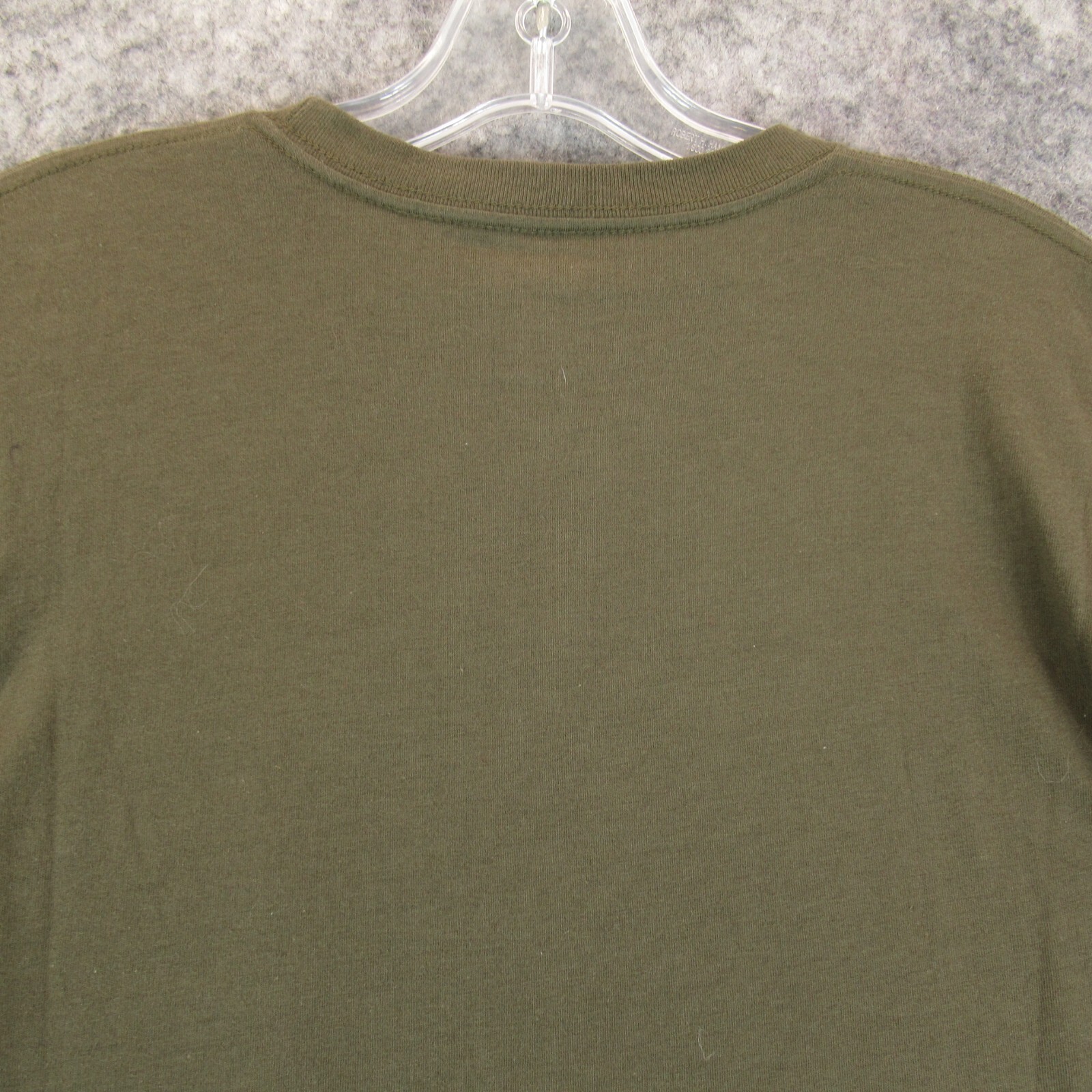 CSG Champs Sports Gear Men Shirt Medium Olive Green Short Sleeve Pleated Sleeves