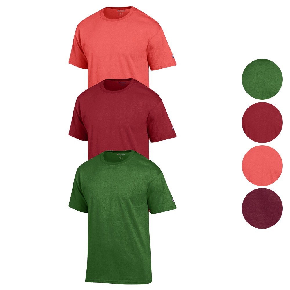 Champion Men’s Basic Cotton Blank T-Shirt Collection