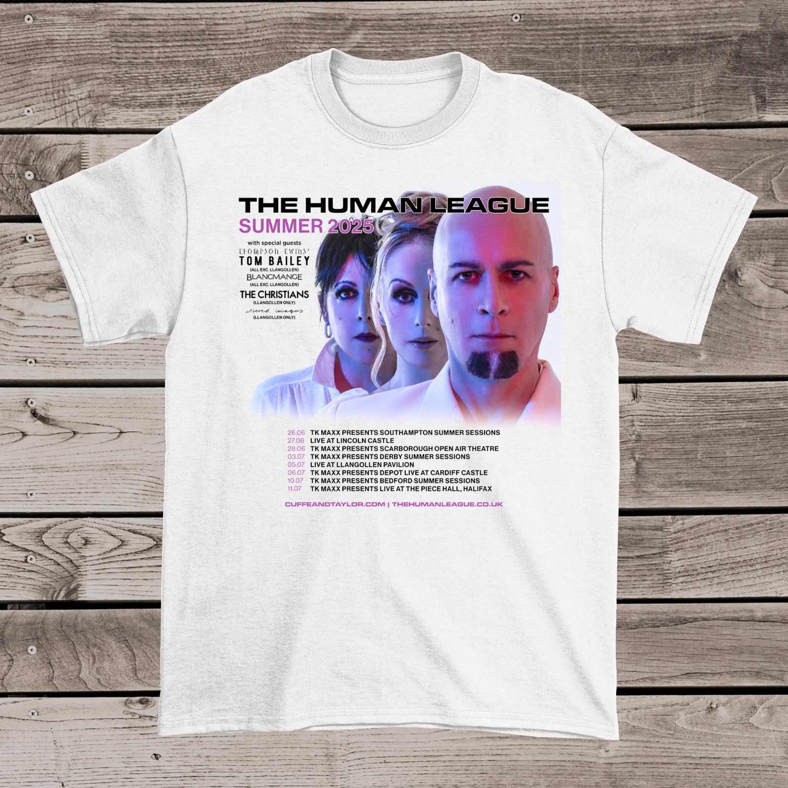 The Human League Band Summer Tour 2025 All Size S-5XL T-shirt L379