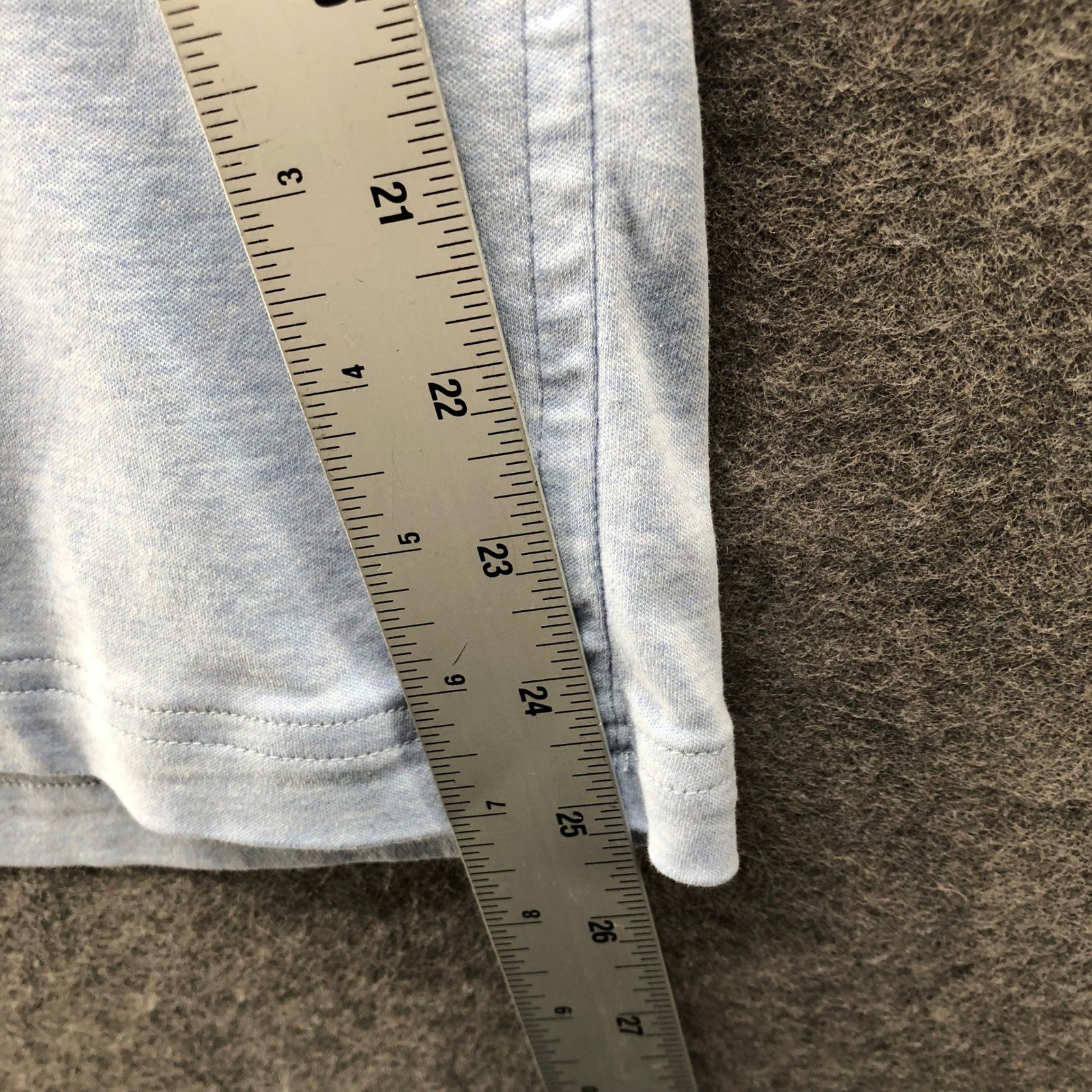 Banana Republic Luxe Touch T-Shirt Mens Small Light Blue Short Sleeve Crewneck