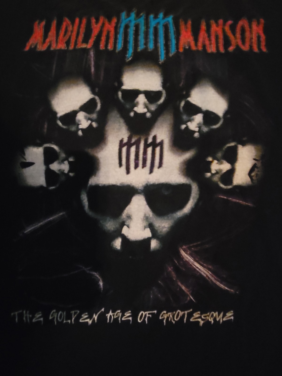 Vintage 2003 Marilyn Manson The Golden Age Of Grotesque T-Shirt