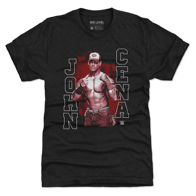 Johnn Cenna Red Monochrome Tee Shirt