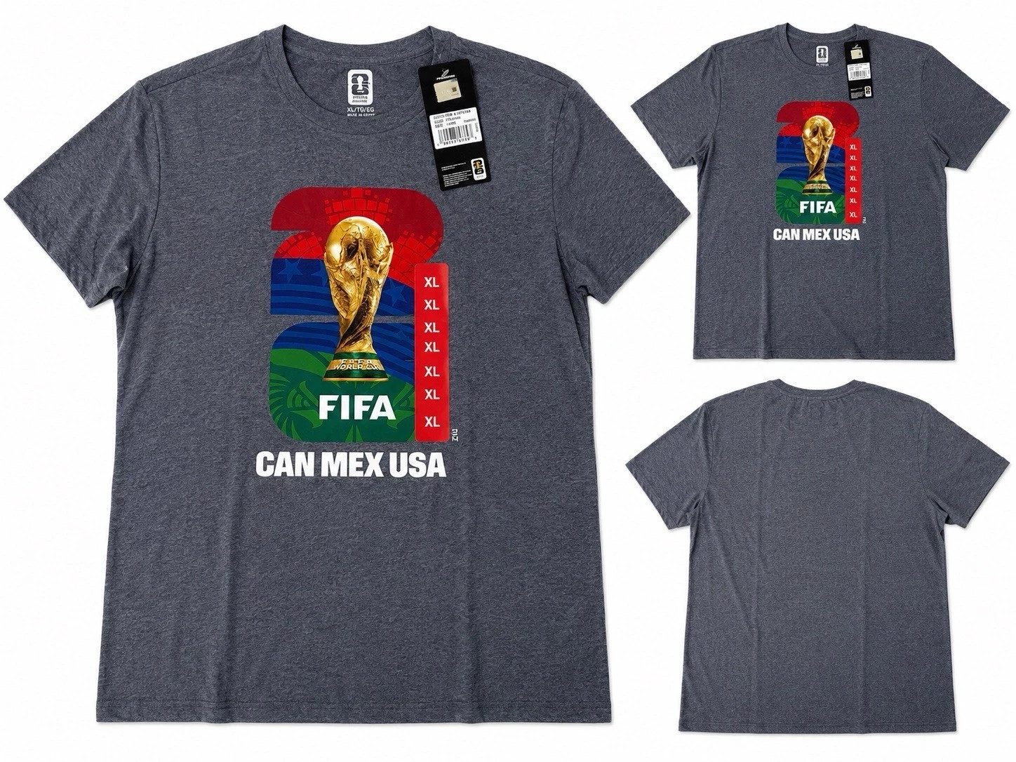 FIFA World Cup Official Licensed Outerstuff T-Shirt NWT Soccer Fan Tee All Sizes
