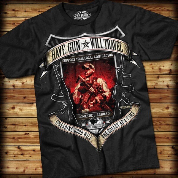 Mens 7.62 design screen printed shirt – Choose an available design and size