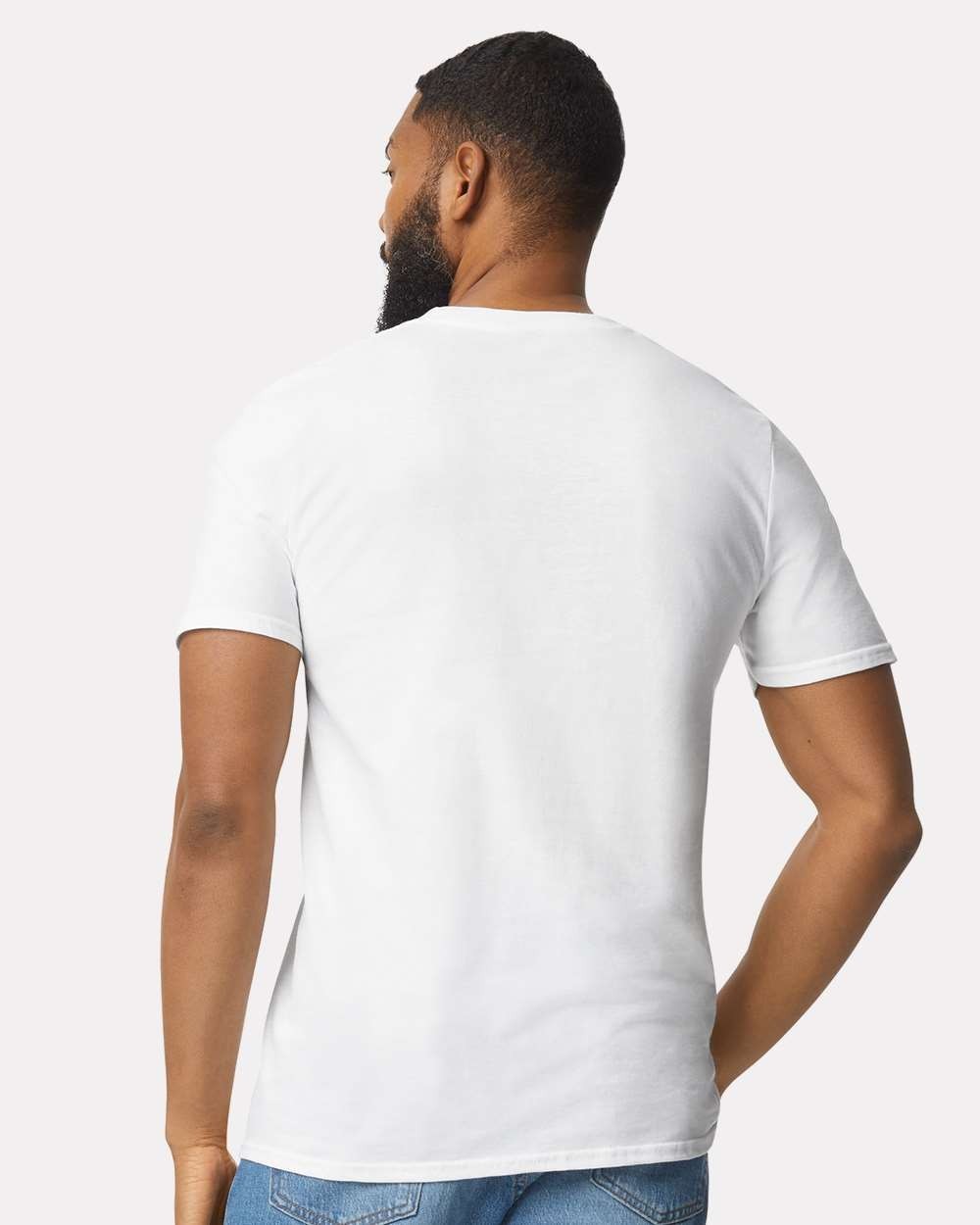 Gildan Men’s Softstyle Lightweight Cotton T-Shirt, 12-Pack, White, Sizes S-3XL