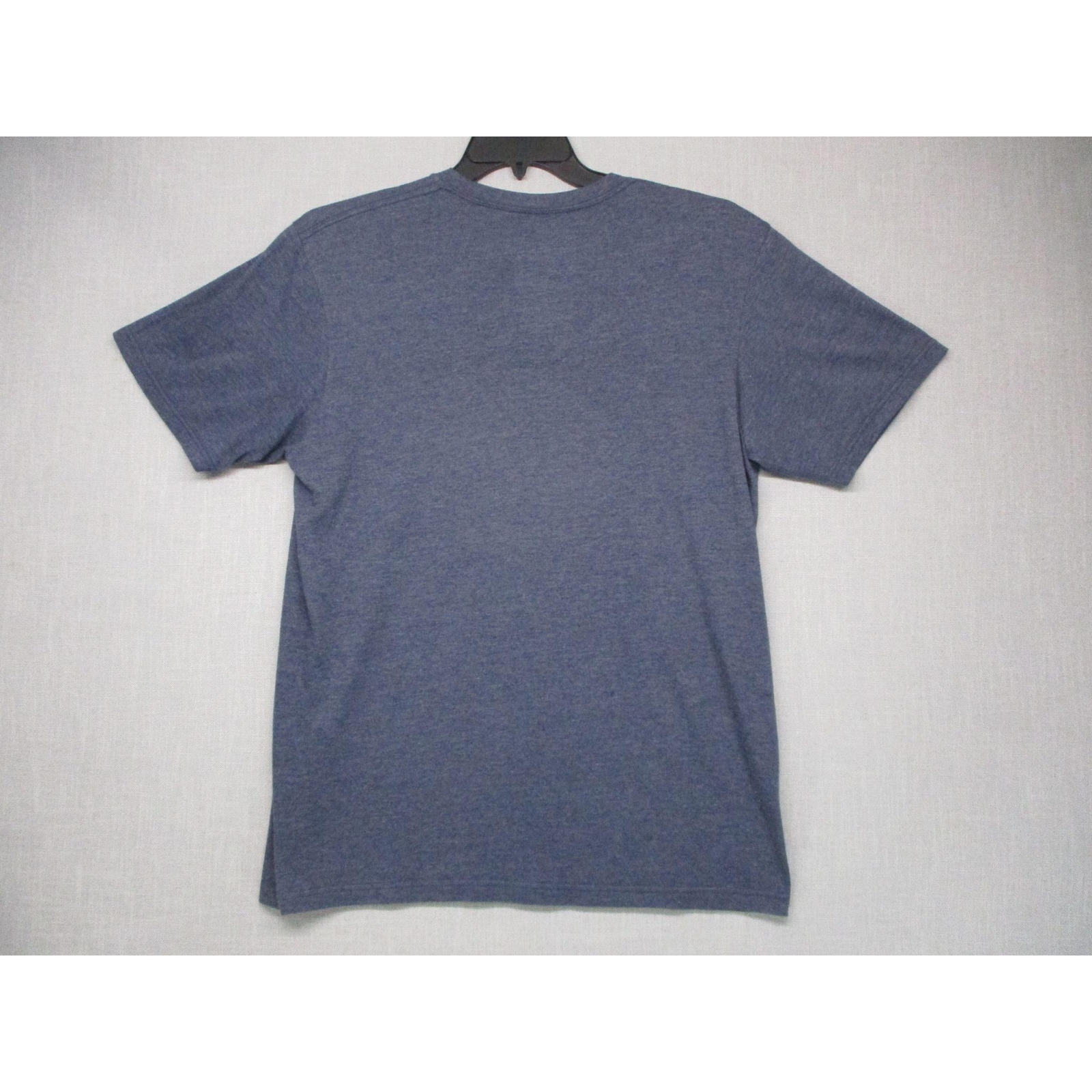 Genuine Merchandise Blue Vintage Graphic Sports Crew Neck TShirt Unisex Size L