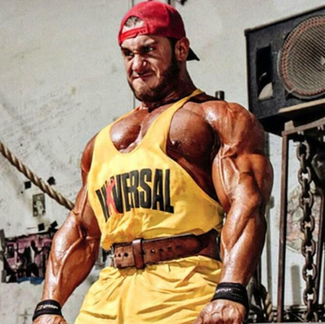 NEW Universal Men Gym Bodybuilding Tank Top Stringer Fitness Shirt VEST