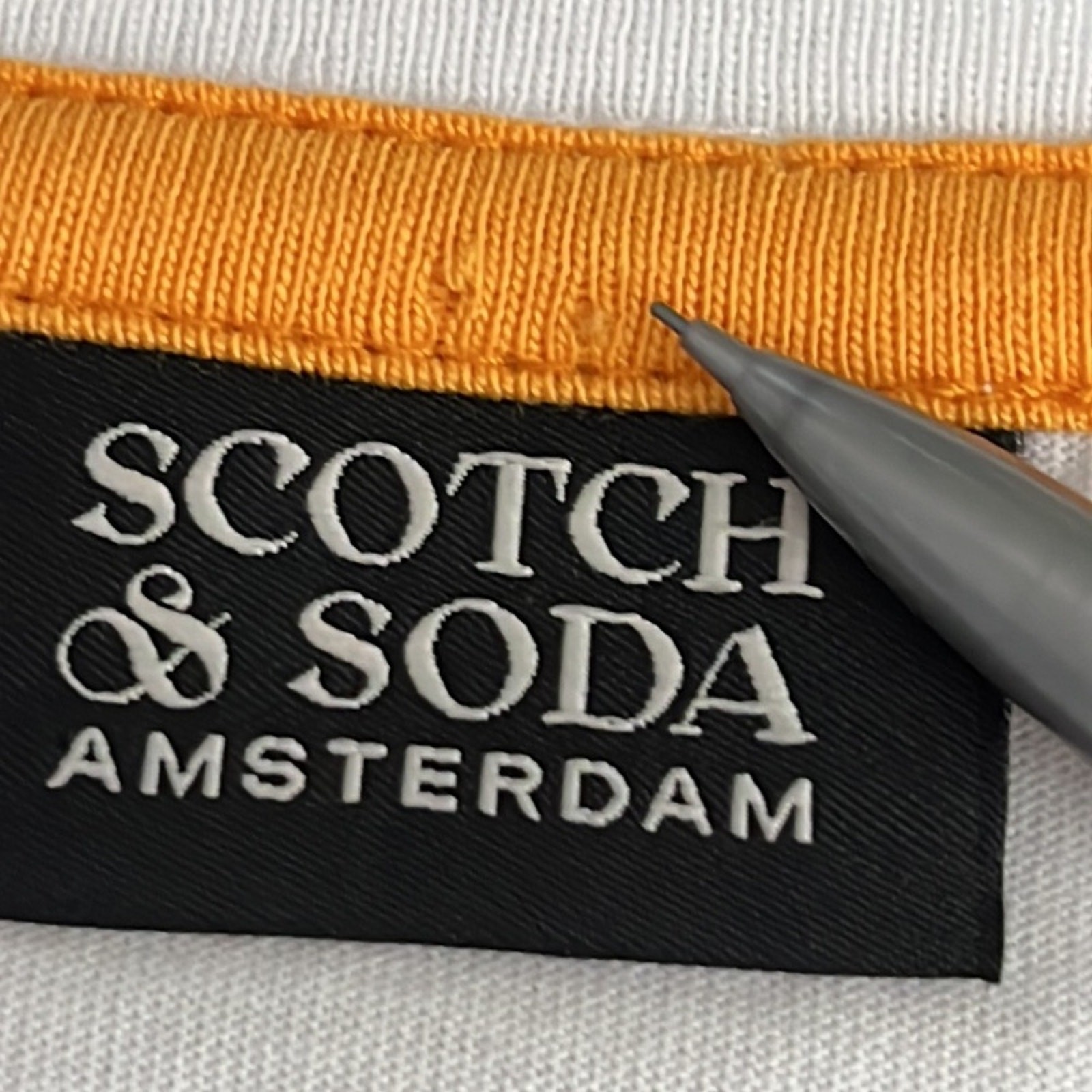 Scotch & Soda Organic Cotton Short Sleeve Logo Graphic Tee – NEW – Size XXL