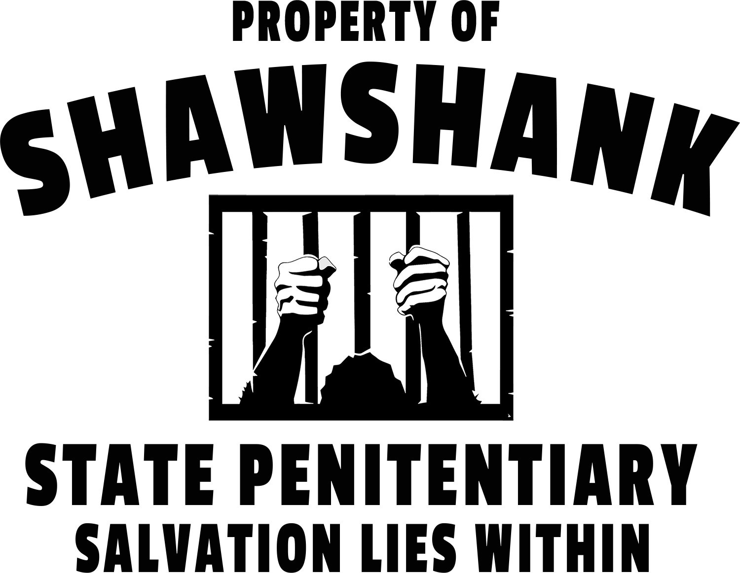 Shawshank State Pen – ‘Salvation Lies Within’ T-Shirt – Hope & Redemption Editio