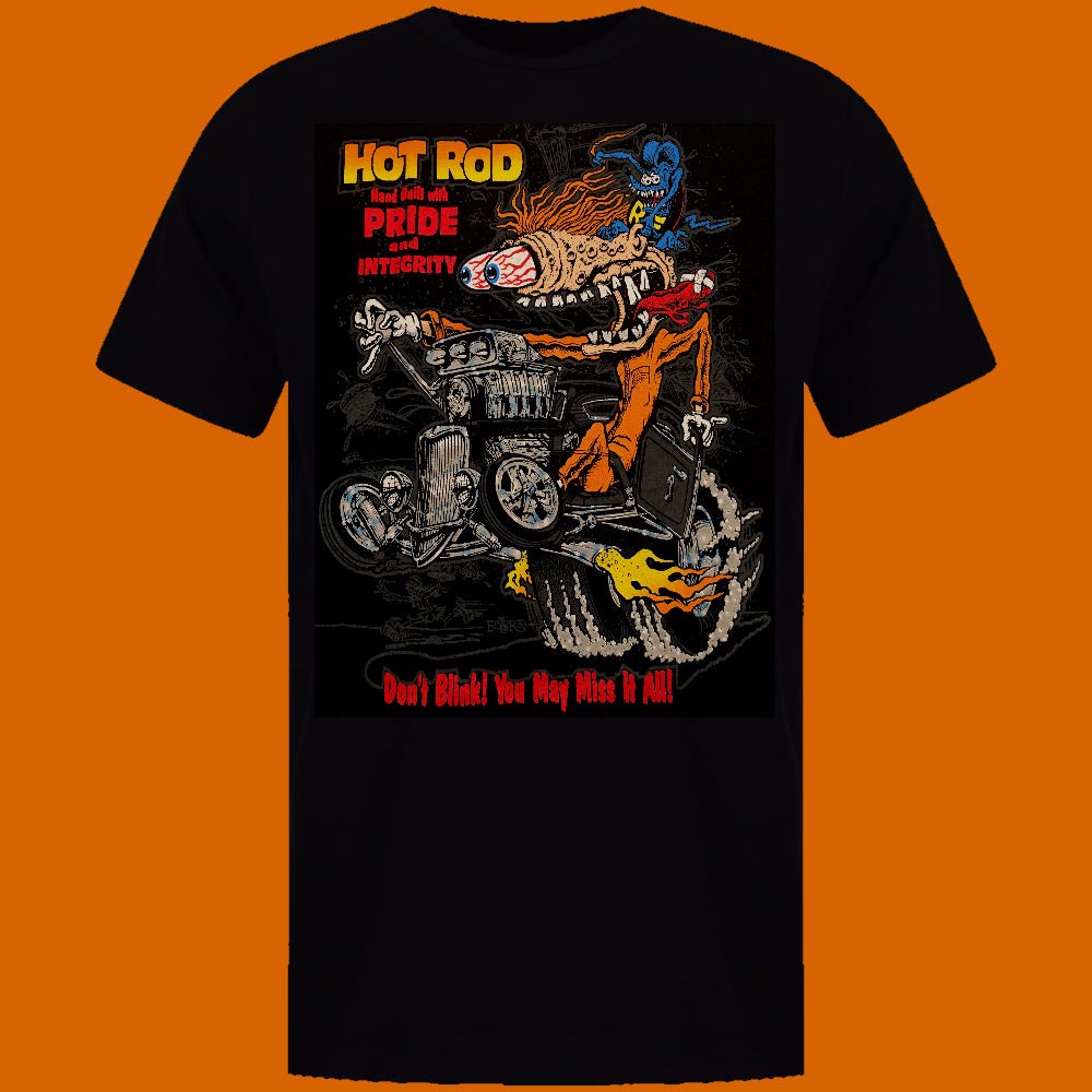 ED ROTH RAT FINK HOT ROD HAND BUILT WITH PRIDE STYLE