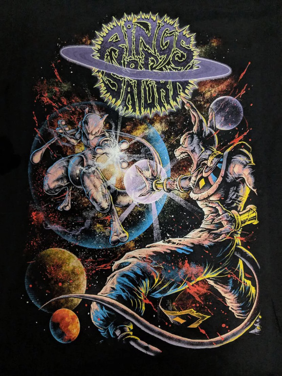 SALE Hot TREND Rings of Saturn Band Cotton Size S To 4XL Shirt Adults