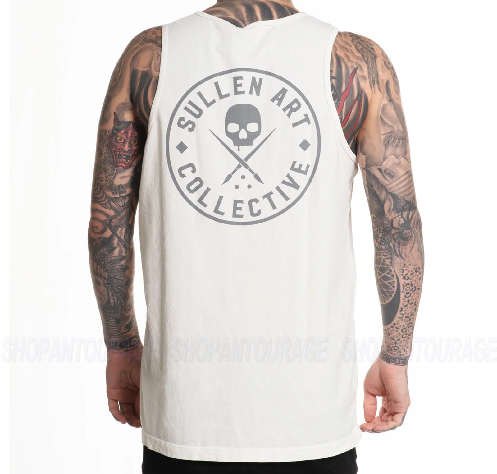 Sullen Ever Premium SCM5398 Graphic Tattoo Sleeveless Men`s Tank Top | 3 Colors