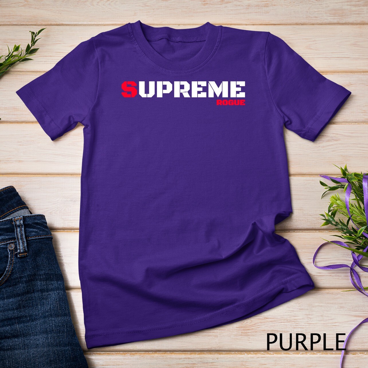 Hot Supreme Rogue Bad Boy Tee Military Style Gaming Gamer Unisex T-shirt