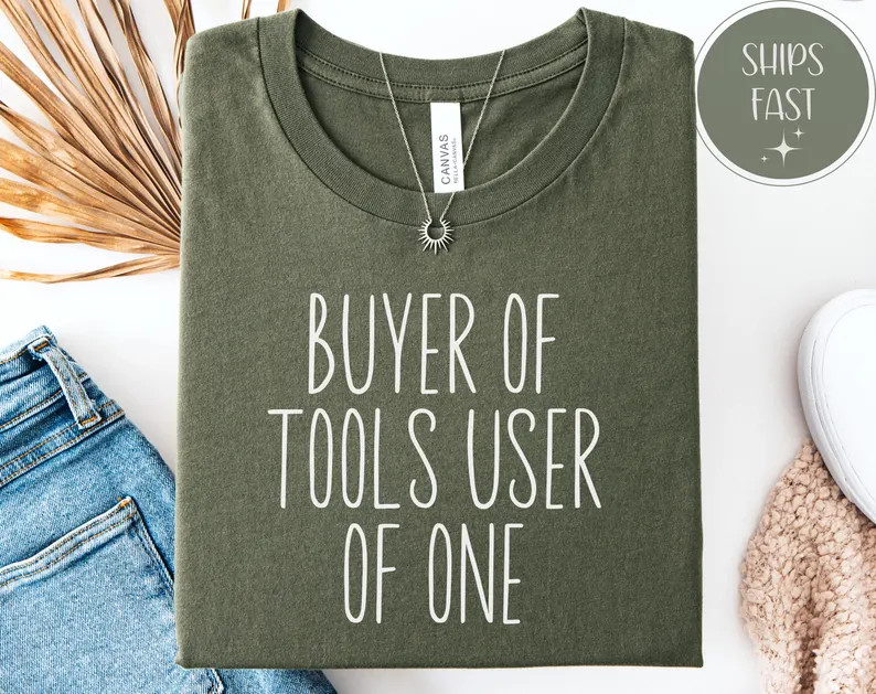 Funny Mechanic Buyer Of Tools User Of None Auto Gildan Tee