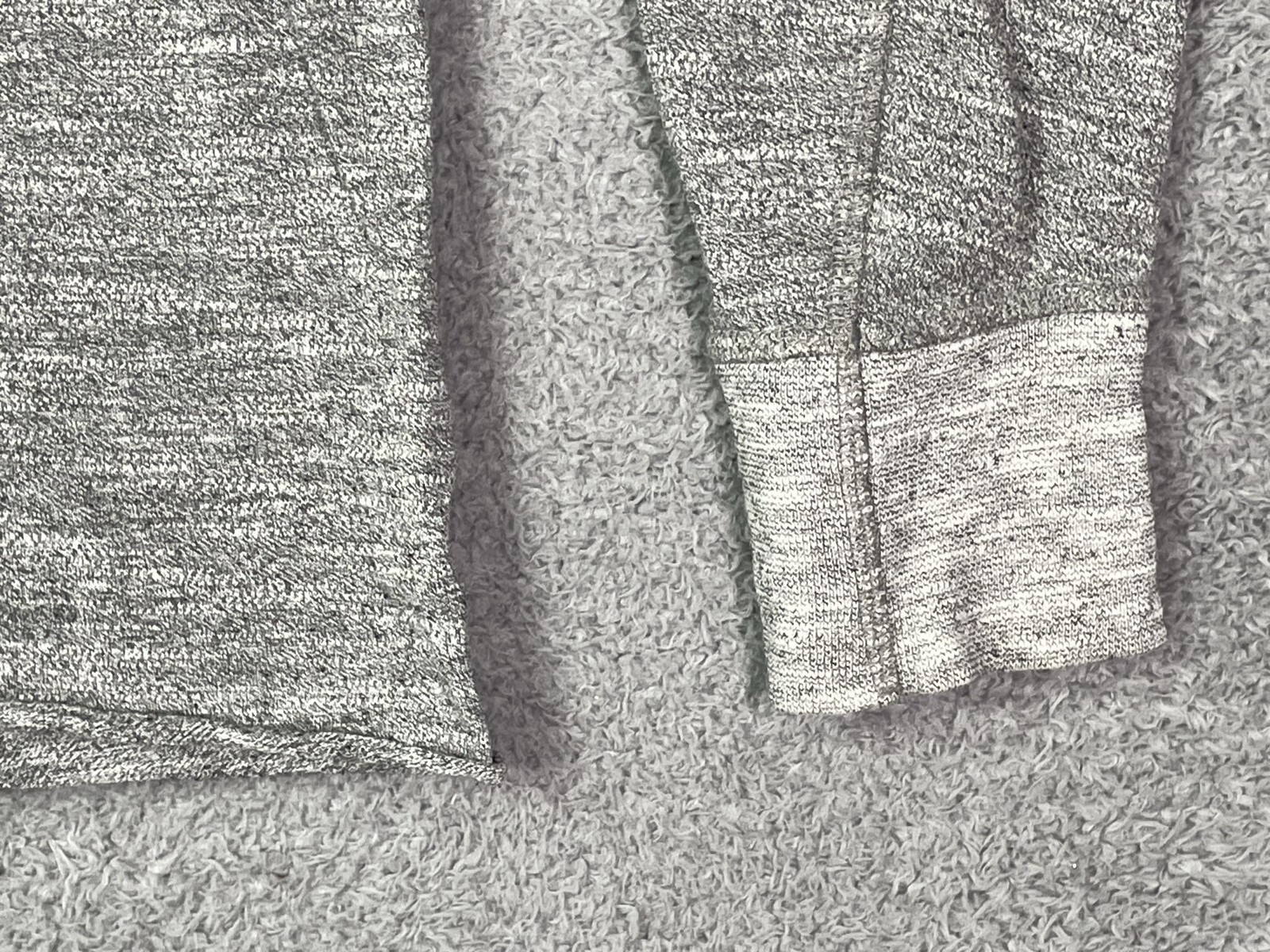 Rag & Bone Shirt Mens Large Gray Textured Long Sleeve Henley Jersey Top Casual