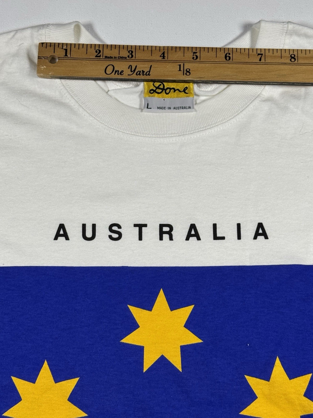 Vintage 2001 Australia Southern Cross T Shirt Mens Large Made In Australia